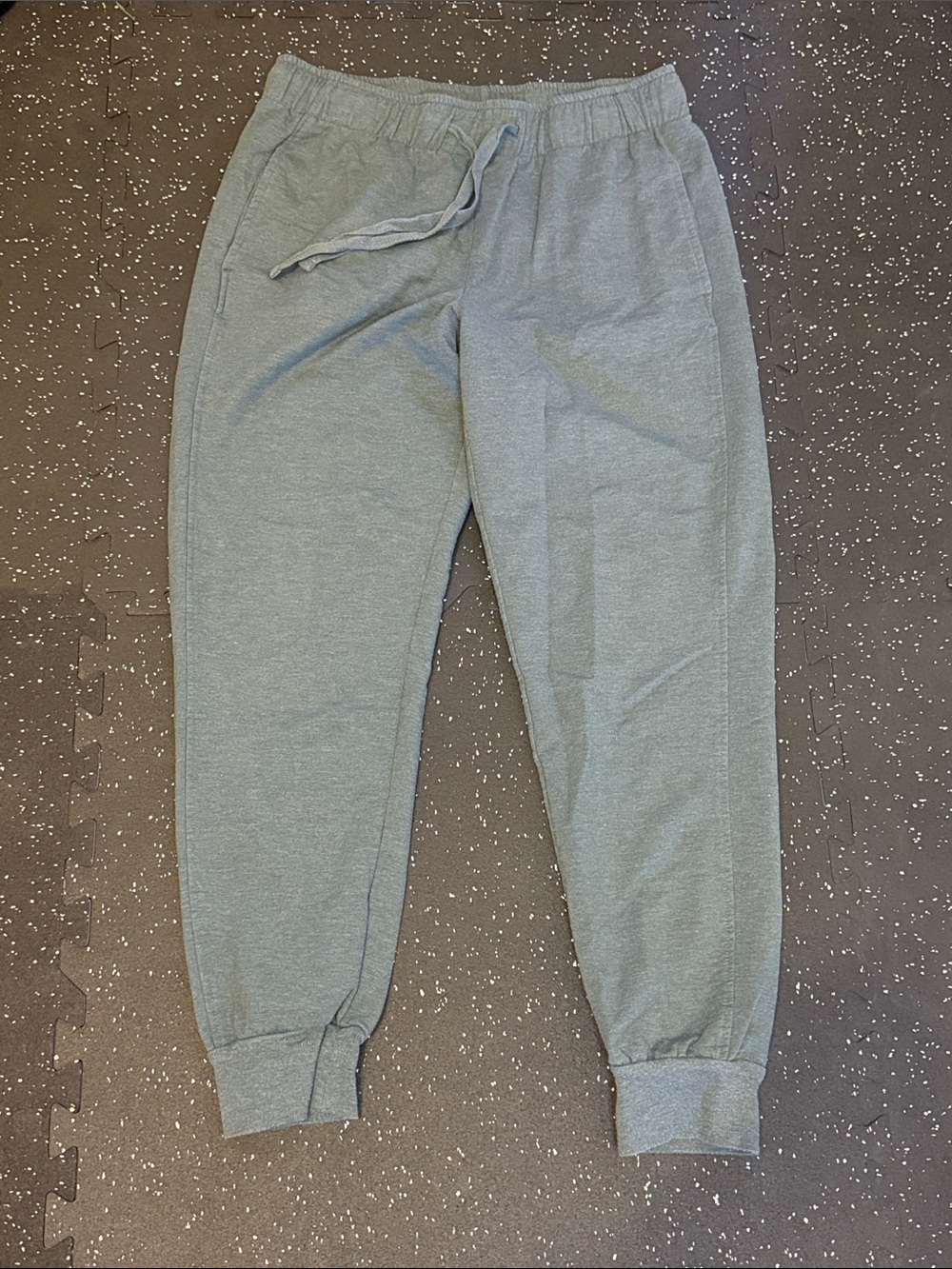 Zella Womens Slate Green Jogger Sweatpants with Drawstring
